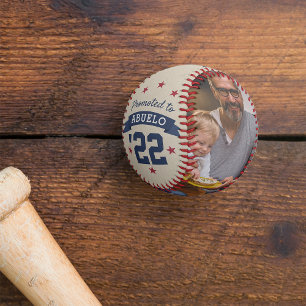 Balle De Baseball Promu à Abuelo Nouveau grand-père photo
