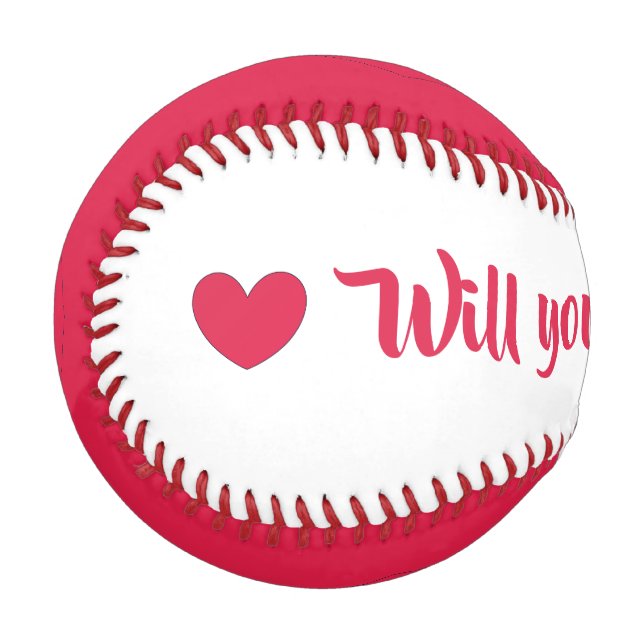 Balle De Baseball Proposition de mariage baseball par dalDesignNZ (Dos Droite)