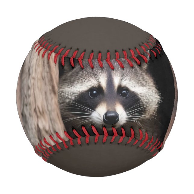 Balle De Baseball Racon dans la grotte des arbres (Devant)