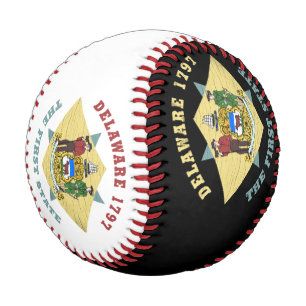 BALLE DE BASEBALL RETARD 1797 LE PREMIER DRAPEAU D'ÉTAT