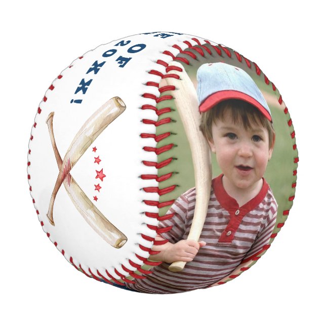 Balle De Baseball Rookie de l'année Anniversaire Keepsaké Baseball (Angle)
