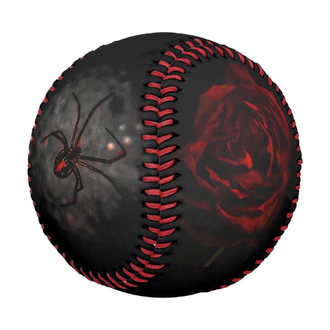 Balle De Baseball Rose veuve (Angle)