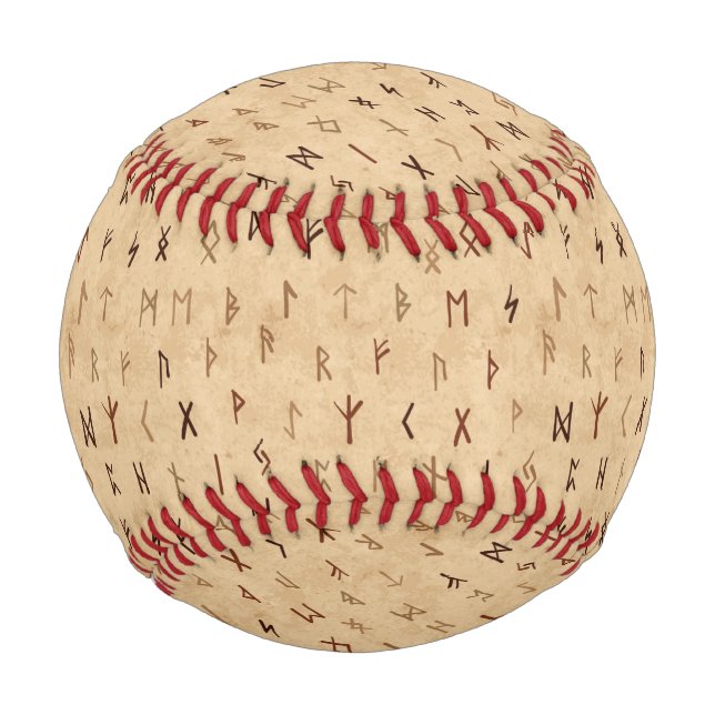 Balle De Baseball Runes Baseball (Devant)