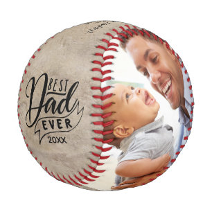 Balle De Baseball Russe Vintage Meilleur Papa Jamais Photo Baseball