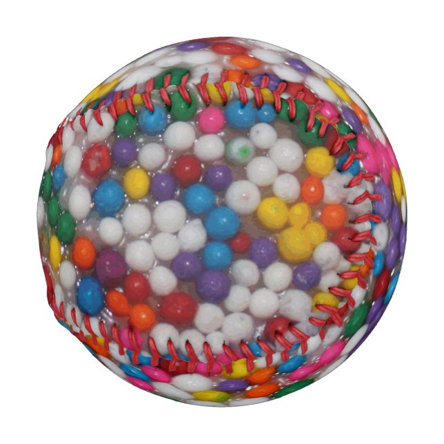 Balle De Baseball Saupoudrer de beignes (Devant Droite)