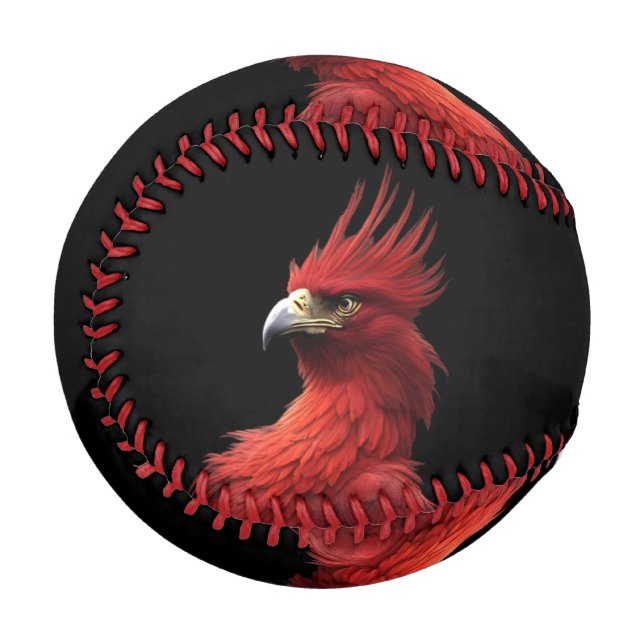 Balle De Baseball Scarlet Phoenix Est Fière (Devant Gauche)