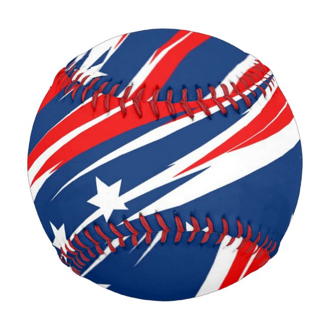 Balle De Baseball Stars et Stripes Baseball (Devant)