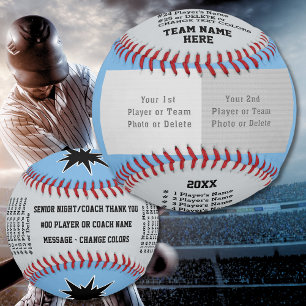 Balle de baseball sur mesure, pour entraîneurs, aî