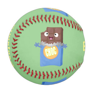 Balle De Baseball Sympa chocolat chocolat bonbon bar personnage de d