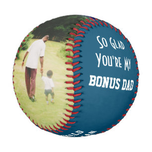 Balle De Baseball TEAL 2 Photo personnalisé CADO PAPA