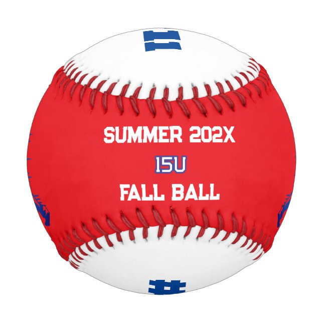 Balle De Baseball Team Baseball Personalized (Devant)