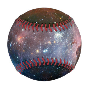 Balle De Baseball Télescope Nebula Hubble Carina Rouge et Bleu