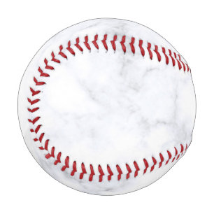 Balle De Baseball Texture Marbre blanc
