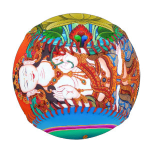 Balle De Baseball thangka dieux cool mandala tatouage art