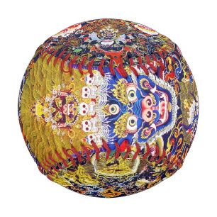 Balle De Baseball thangka tibétaine cool Yamantaka dieu tatouage mo