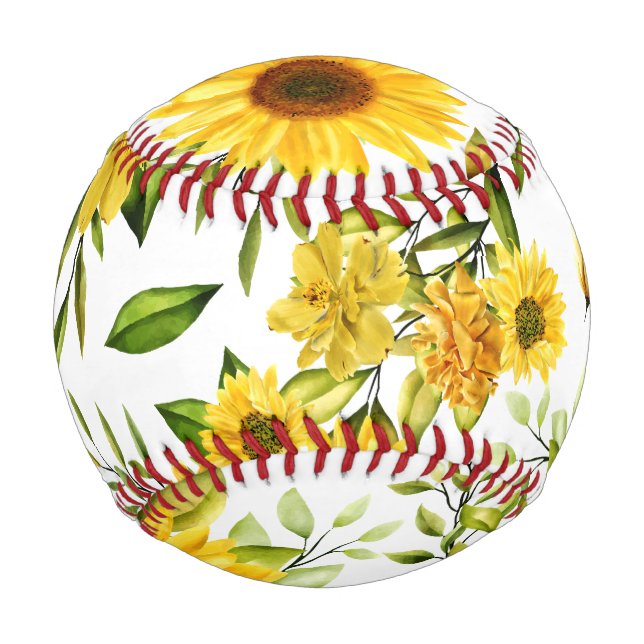 Balle De Baseball Tournesol 8 (Devant)