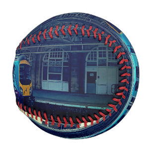 Balle De Baseball Train bleu clair