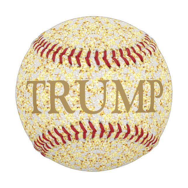 BALLE DE BASEBALL TRUMP (Devant)
