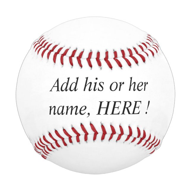 Balle De Baseball Un cadeau le plus cool jamais! !... Une personnali (Devant)