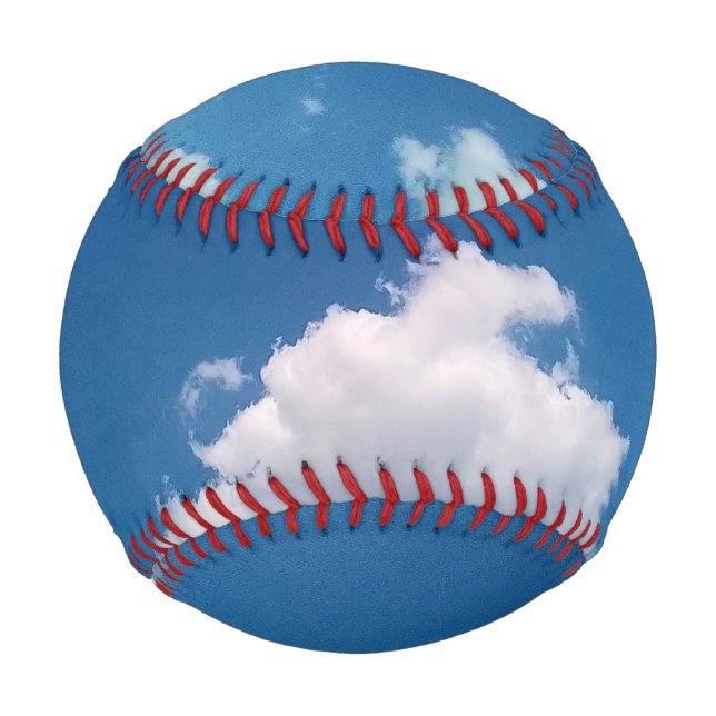 Balle De Baseball Un nuage simple (Devant)