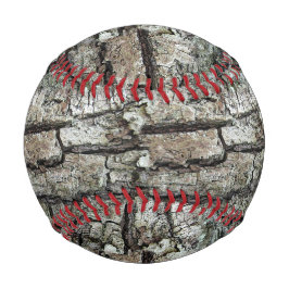 Balle De Baseball Vieux écorce de pin