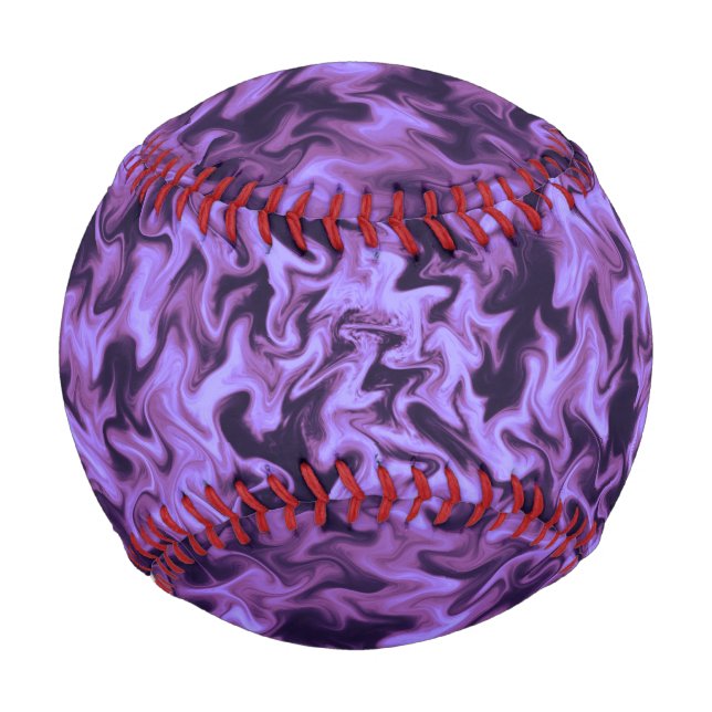 Balle De Baseball Violet (Devant)