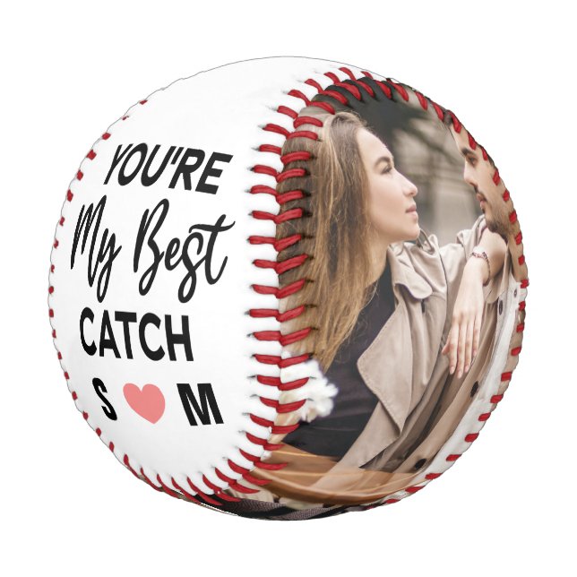 Balle De Baseball Vous êtes mes meilleurs couples à attraper 2 Photo (Angle)