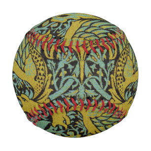 Balle De Baseball William Morris Peacock Dragon Fond d'écran