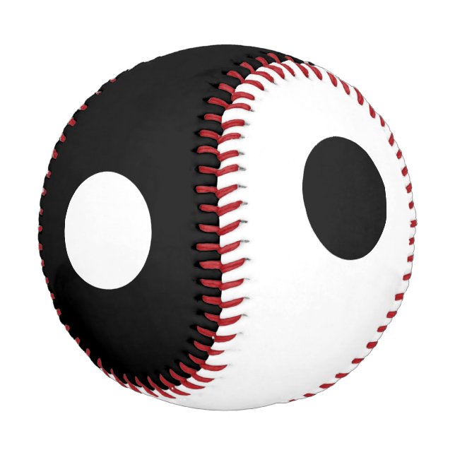 Balle De Baseball Ying et Yang (Angle)