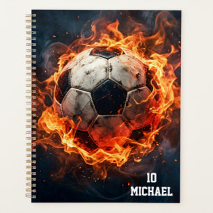 Balle de football de soccer nom et numéro personna
