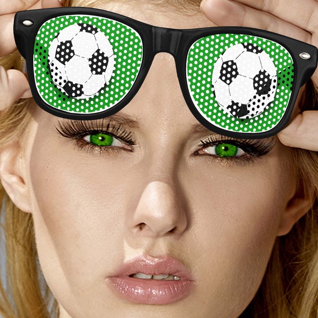Balle de football rétro Shades /Fun Party Lunettes (Créateur téléchargé)
