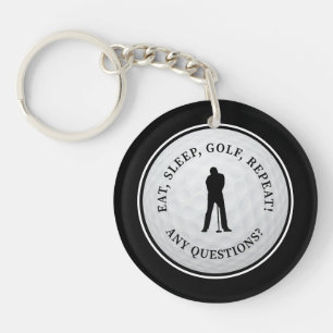 Balle de Golf Drôle Golfeur Monogramme Pour Lui No