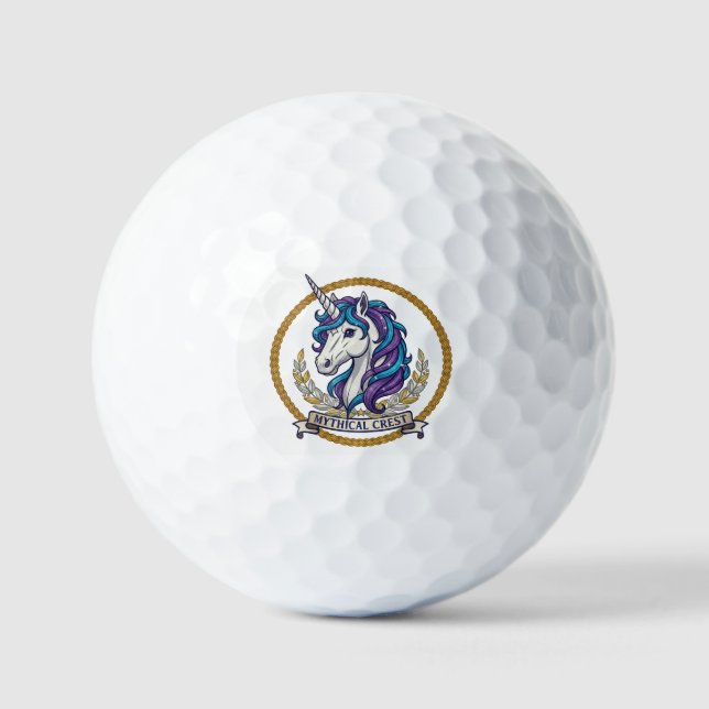 Balle de Golf Mythical Crest (Recto)