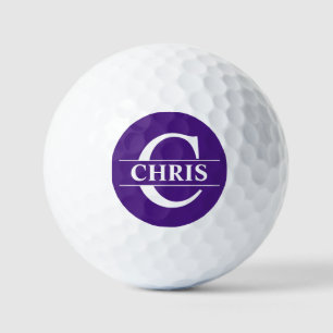Balle de golf personnalisée - Violet