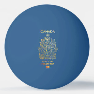 Balle De Ping Pong [400] Couverture canadienne du passeport