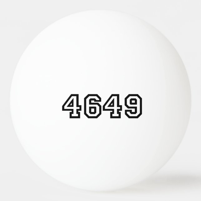 Balle De Ping Pong 4649 Argot japonais Yoroshiku (Devant)