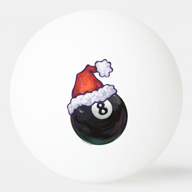 Balle De Ping Pong 8 Bal Christmas Green (Dos)
