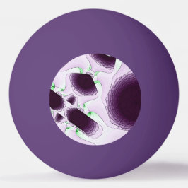 Balle De Ping Pong À l'ombre de la couleur Violet
