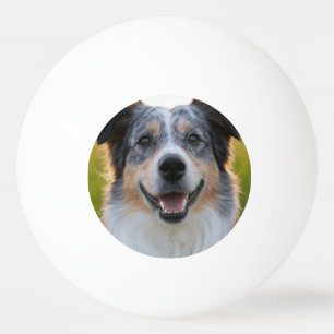 Balle De Ping Pong Ajouter une photo de l'animal personnaliser