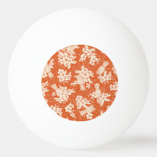 Balle De Ping Pong Aloha Spirit : Hibiscus-Ananas Harmonie.