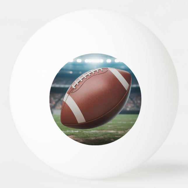 Balle De Ping Pong American Football (Devant)