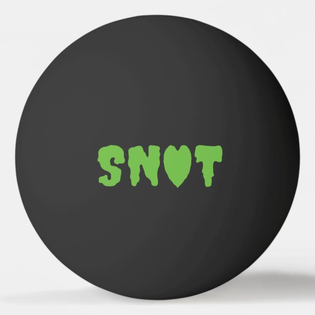 BALLE DE PING PONG AMOUR SNOT (Devant)