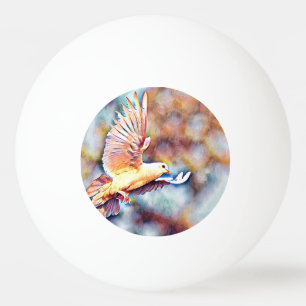 Balle De Ping Pong aquarell dove