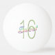 Balle De Ping Pong Arc-en-ciel du bonbon 16 et fête d'anniversaire de (Dos)