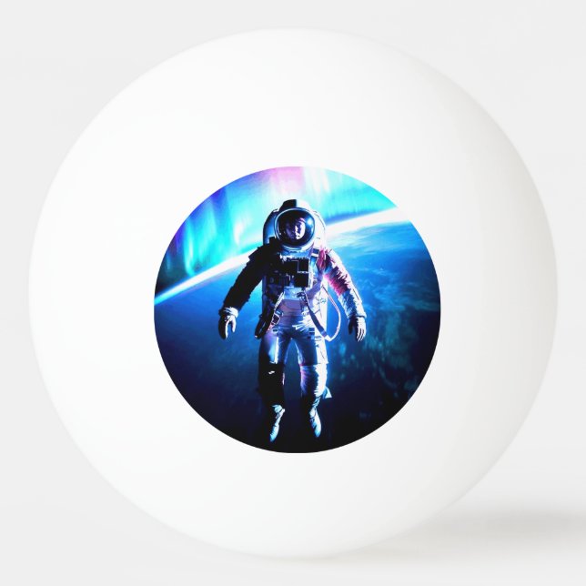 BALLE DE PING PONG ASTRONAUT UNTETHERED  (Devant)