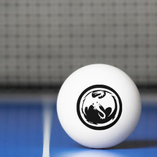 Balle De Ping Pong Bague de ping-pong 3 étoiles White Dragon