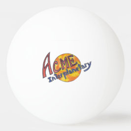 Balle De Ping Pong Bal DE Ping-Pong INTERPLANÉTAIRE ACME