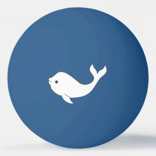 Balle De Ping Pong Baleines de Beluga Ping Pong Ball