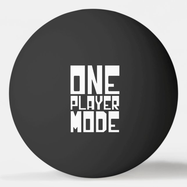 BALLE DE PING PONG BALLE DE PING PING MODE UN JOUEUR (Devant)