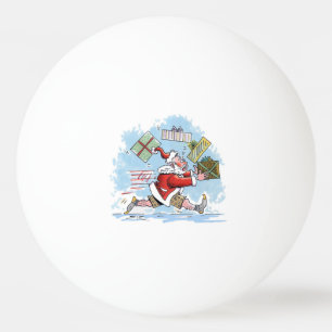 Balle De Ping Pong balle de ping-pong 1 étoile père Noël non préparée